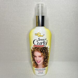 Hask Pure Shine Spray It Curly Instant Curls Discontinued HTF *See Fill Line*